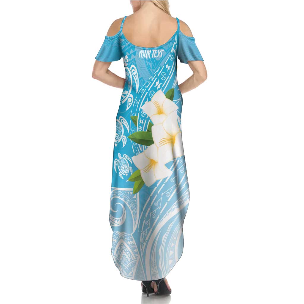 Personalized Guam Chamorro Family Matching Summer Maxi Dress and Hawaiian Shirt Turtles and Guasali Flowers