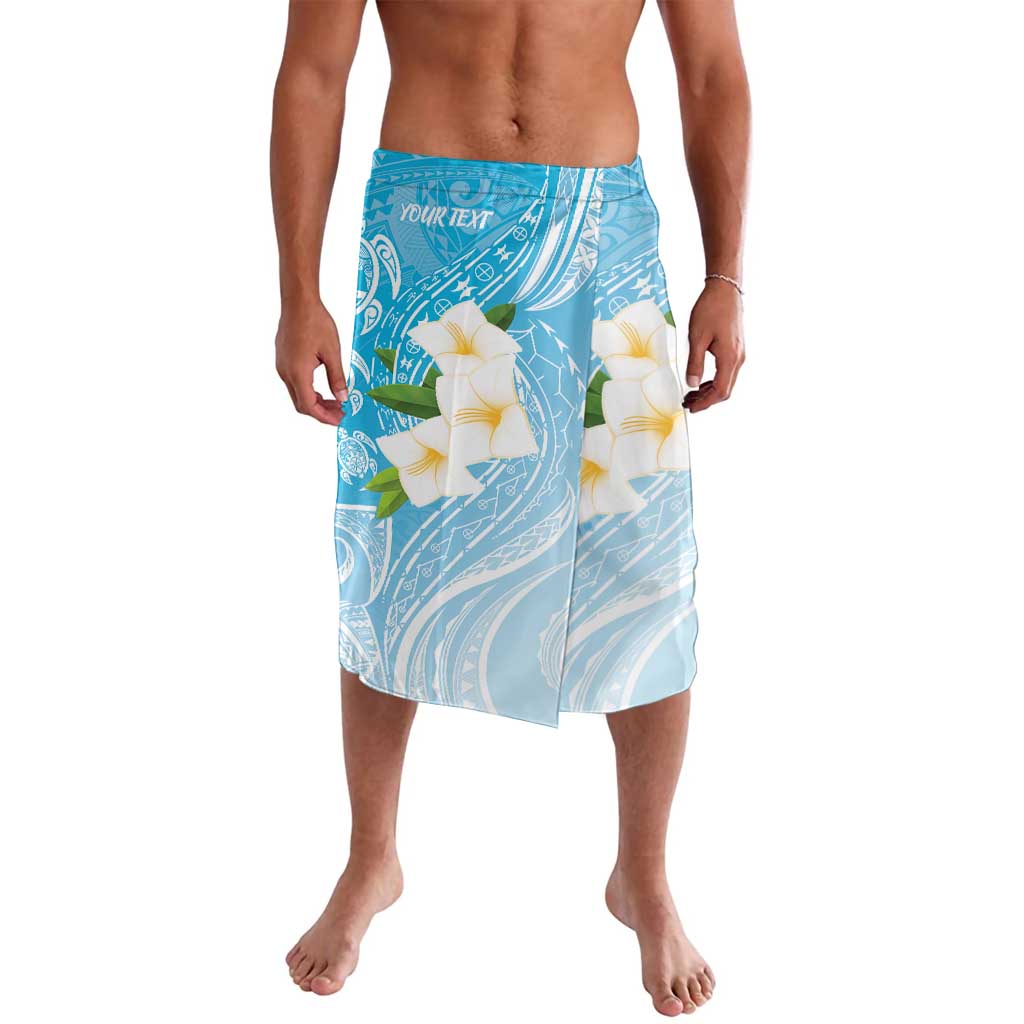 Personalized Guam Chamorro Lavalava Turtles and Guasali Flowers