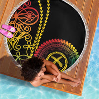 Proudly Ni-Van Sandroing Inspired Classic Style Beach Blanket