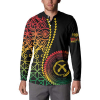 Proudly Ni-Van Sandroing Inspired Classic Style Button Sweatshirt