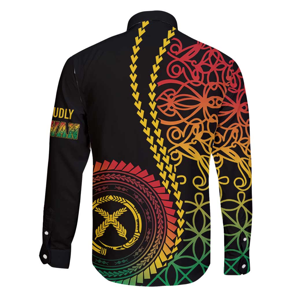 Proudly Ni-Van Sandroing Inspired Classic Style Family Matching Long Sleeve Bodycon Dress and Hawaiian Shirt