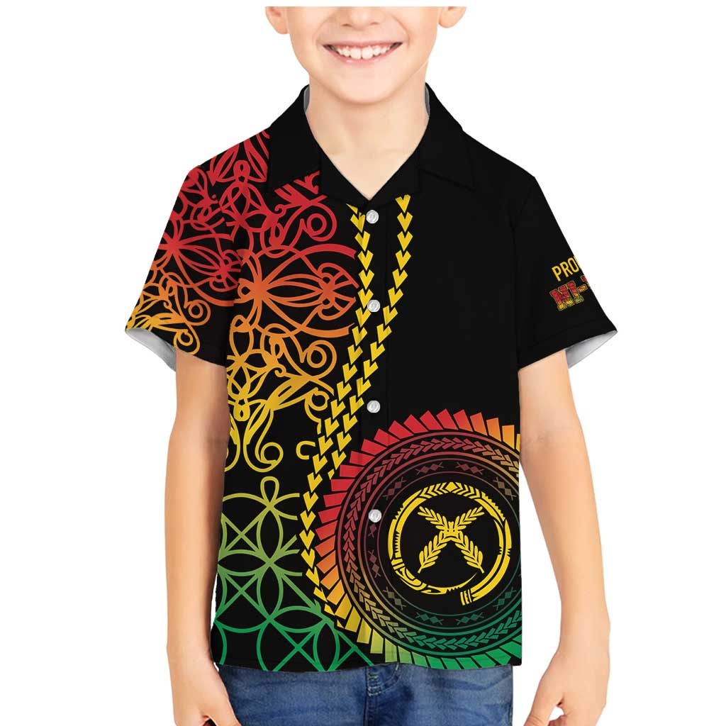 Proudly Ni-Van Sandroing Inspired Classic Style Family Matching Mermaid Dress and Hawaiian Shirt