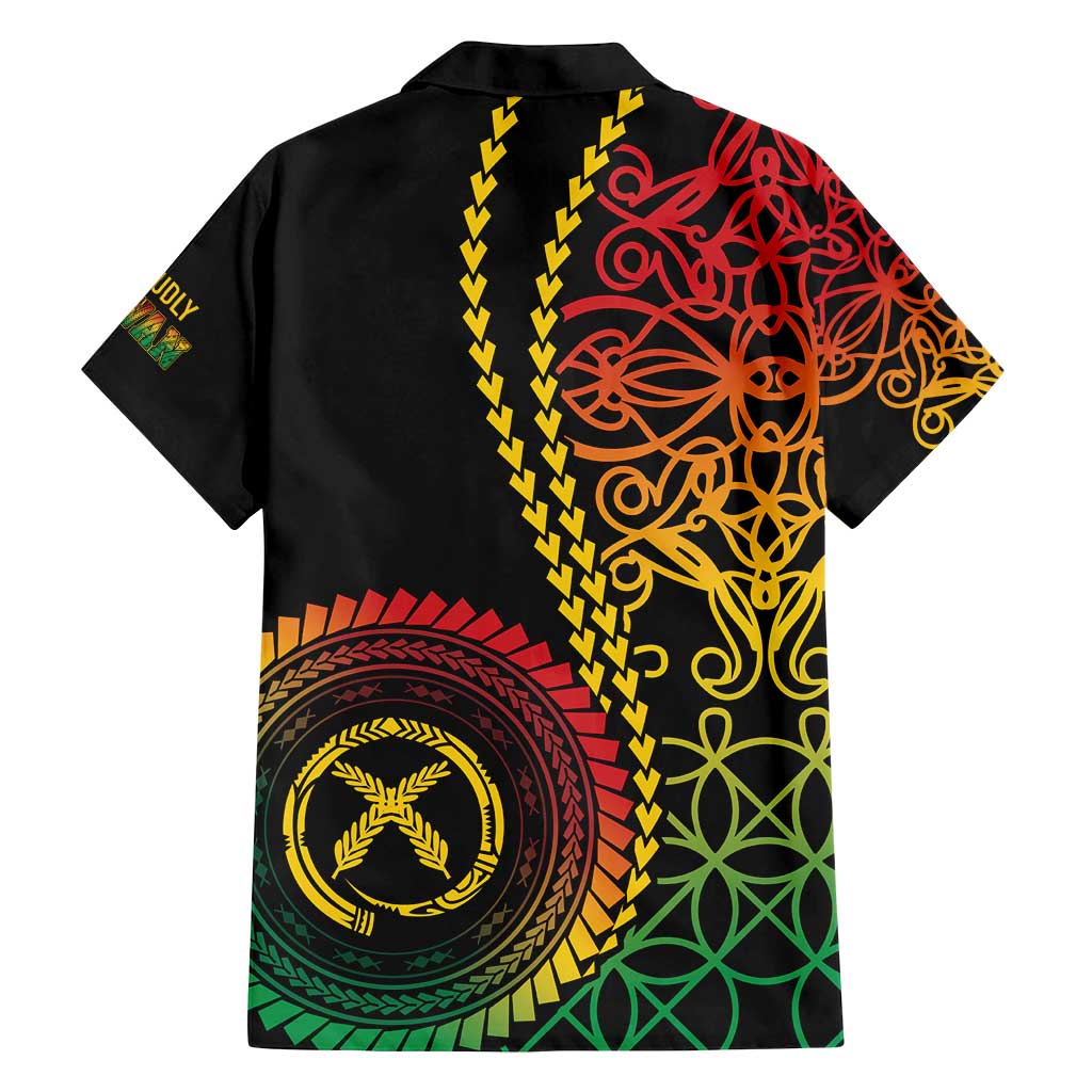 Proudly Ni-Van Sandroing Inspired Classic Style Family Matching Puletasi and Hawaiian Shirt