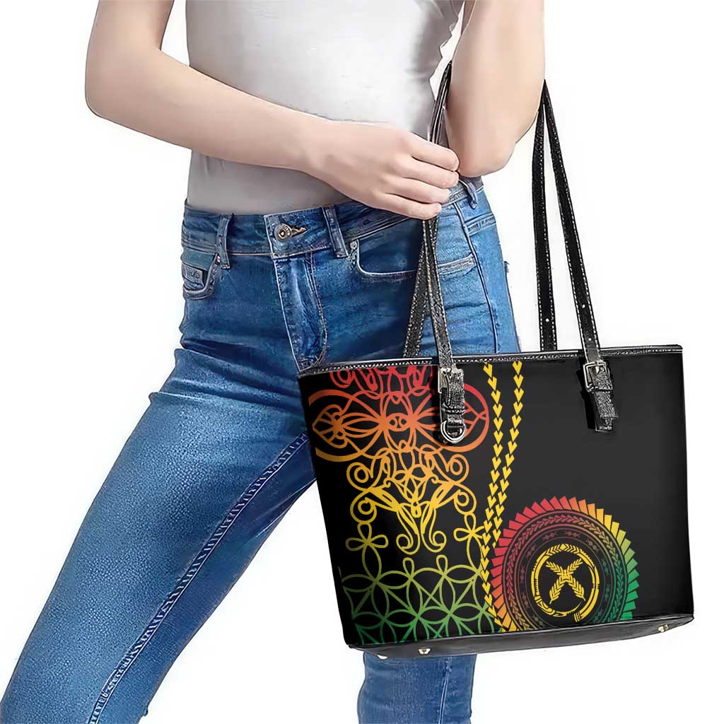 Proudly Ni-Van Sandroing Inspired Classic Style Leather Tote Bag