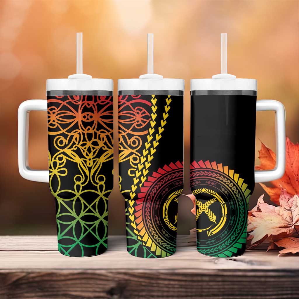 Proudly Ni-Van Sandroing Inspired Classic Style Tumbler With Handle