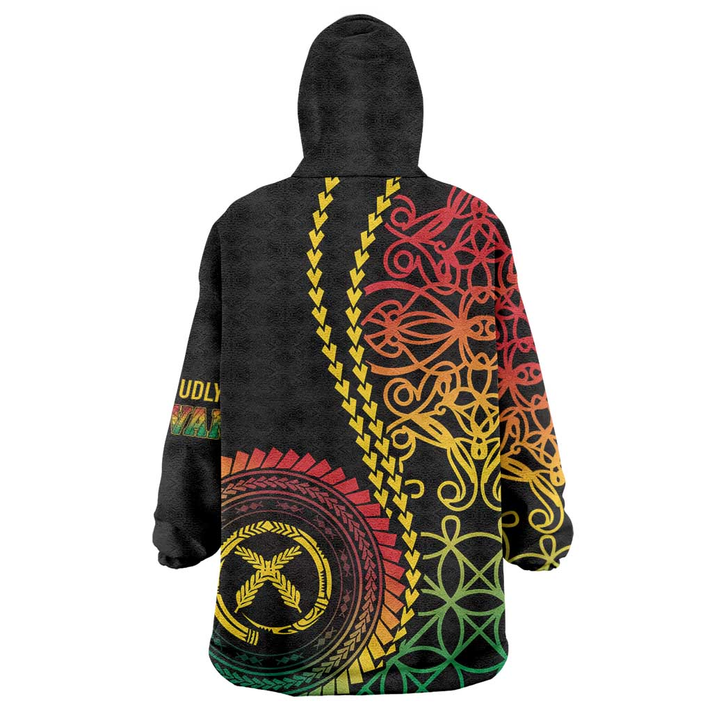 Proudly Ni-Van Sandroing Inspired Classic Style Wearable Blanket Hoodie