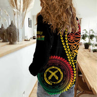 Proudly Ni-Van Sandroing Inspired Classic Style Women Casual Shirt