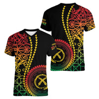 Proudly Ni-Van Sandroing Inspired Classic Style Women V-Neck T-Shirt