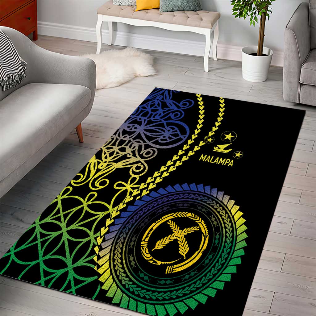 Proudly Ni-Van Sandroing Inspired Area Rug Malampa Classic Style