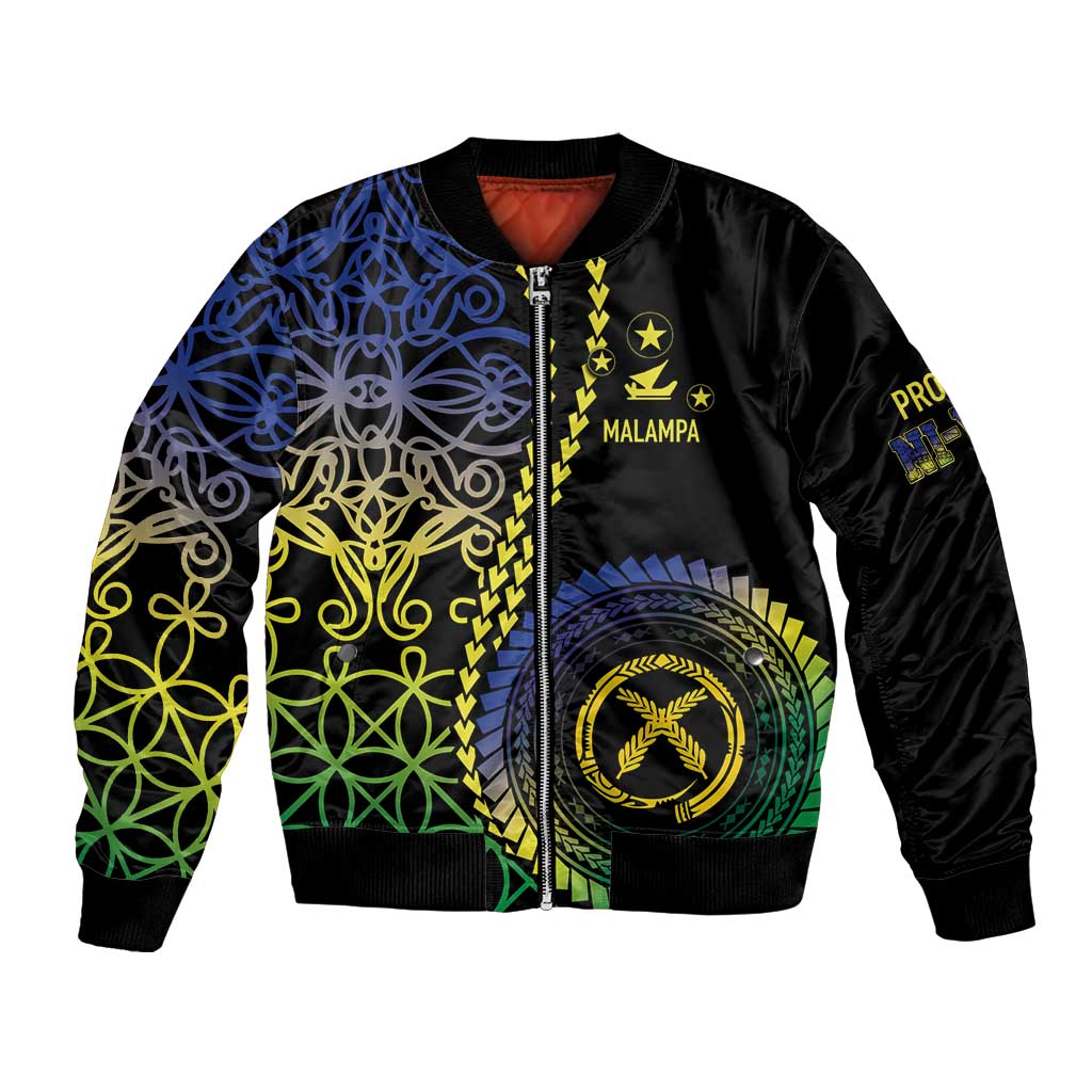 Proudly Ni-Van Sandroing Inspired Bomber Jacket Malampa Classic Style