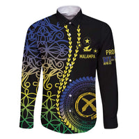 Proudly Ni-Van Sandroing Inspired Family Matching Long Sleeve Bodycon Dress and Hawaiian Shirt Malampa Classic Style