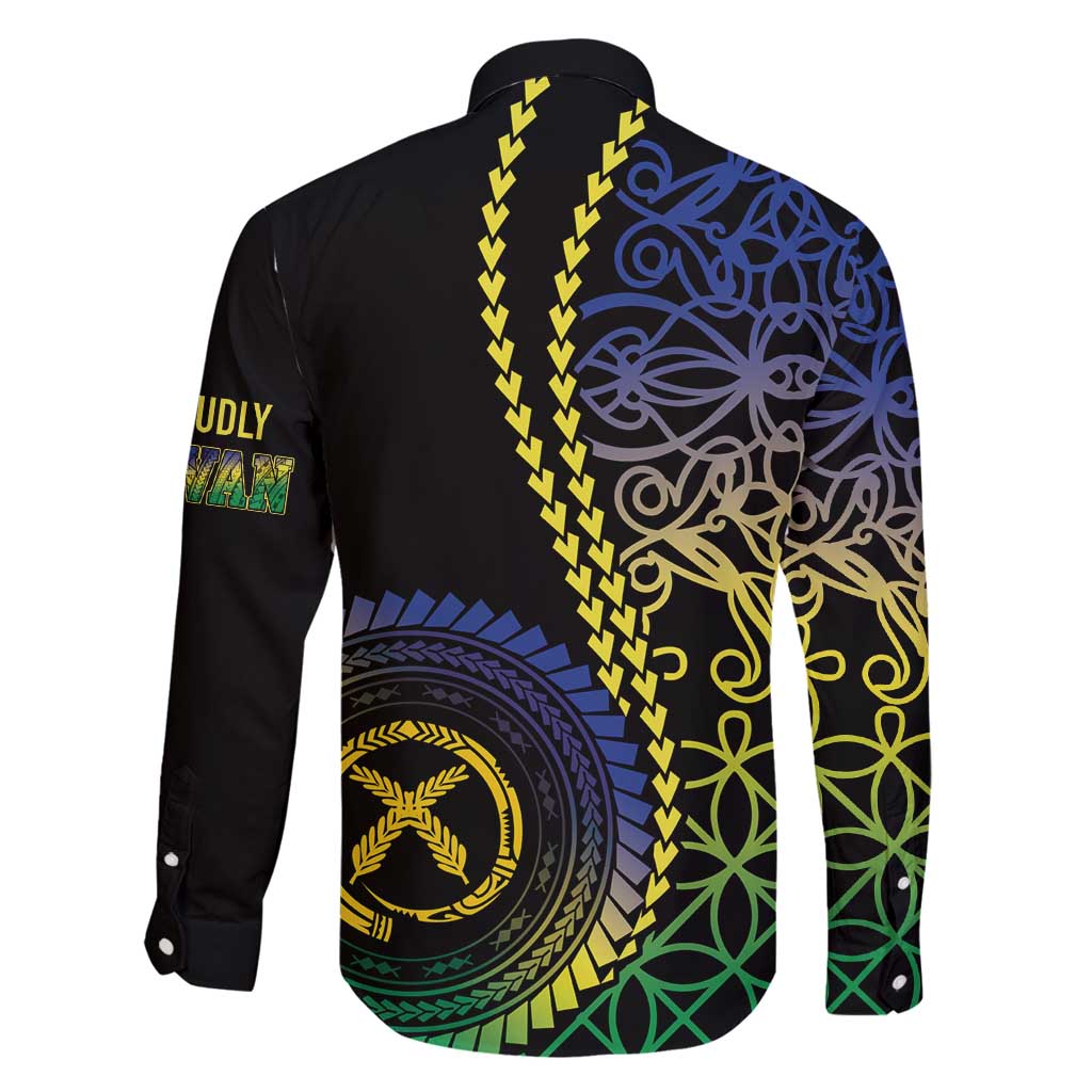 Proudly Ni-Van Sandroing Inspired Family Matching Long Sleeve Bodycon Dress and Hawaiian Shirt Malampa Classic Style