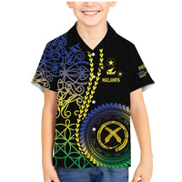 Proudly Ni-Van Sandroing Inspired Family Matching Mermaid Dress and Hawaiian Shirt Malampa Classic Style