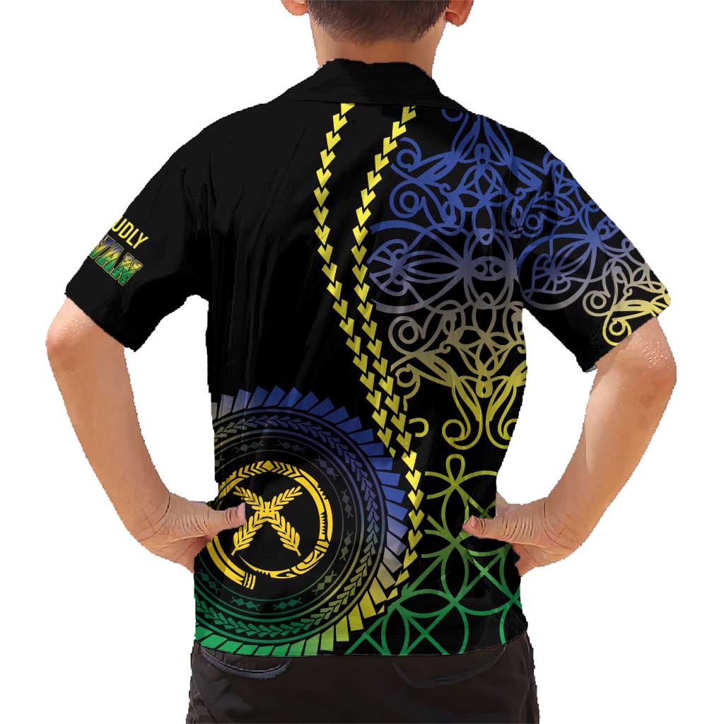 Proudly Ni-Van Sandroing Inspired Family Matching Short Sleeve Bodycon Dress and Hawaiian Shirt Malampa Classic Style