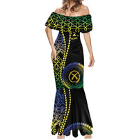 Proudly Ni-Van Sandroing Inspired Mermaid Dress Malampa Classic Style LT7 - Polynesian Pride