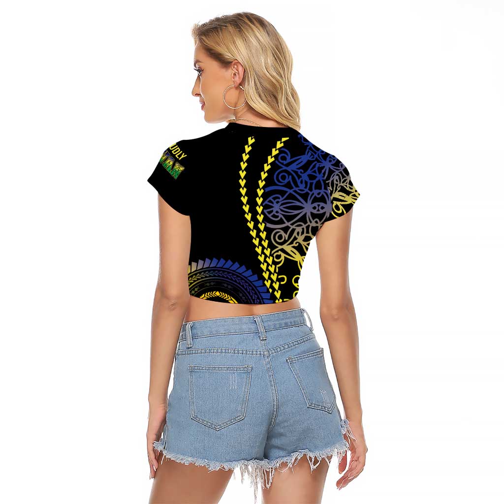 Proudly Ni-Van Sandroing Inspired Raglan Cropped T Shirt Malampa Classic Style