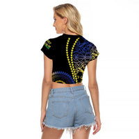 Proudly Ni-Van Sandroing Inspired Raglan Cropped T Shirt Malampa Classic Style