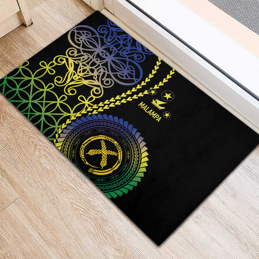 Proudly Ni-Van Sandroing Inspired Rubber Doormat Malampa Classic Style