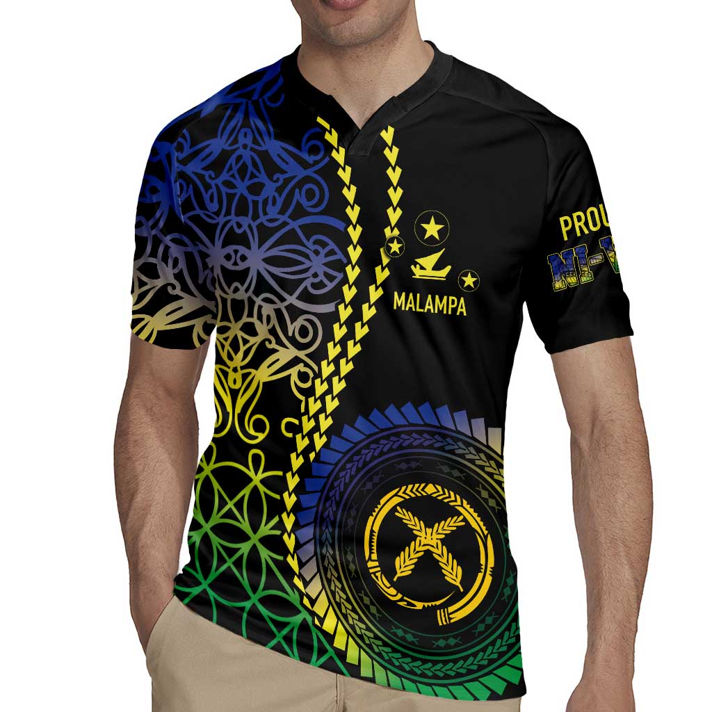 Proudly Ni-Van Sandroing Inspired Rugby Jersey Malampa Classic Style