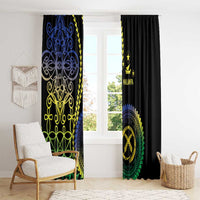 Proudly Ni-Van Sandroing Inspired Window Curtain Malampa Classic Style