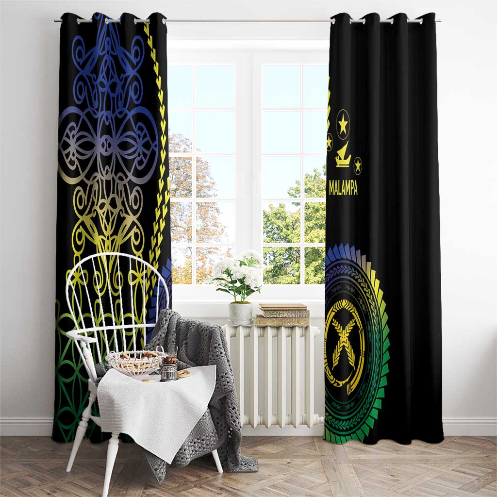 Proudly Ni-Van Sandroing Inspired Window Curtain Malampa Classic Style