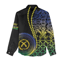 Proudly Ni-Van Sandroing Inspired Women Casual Shirt Malampa Classic Style