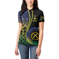 Proudly Ni-Van Sandroing Inspired Women Polo Shirt Malampa Classic Style