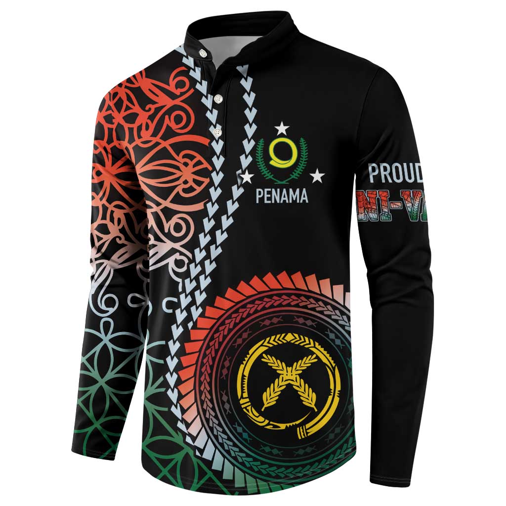 Proudly Ni-Van Sandroing Inspired Button Sweatshirt Penama Classic Style