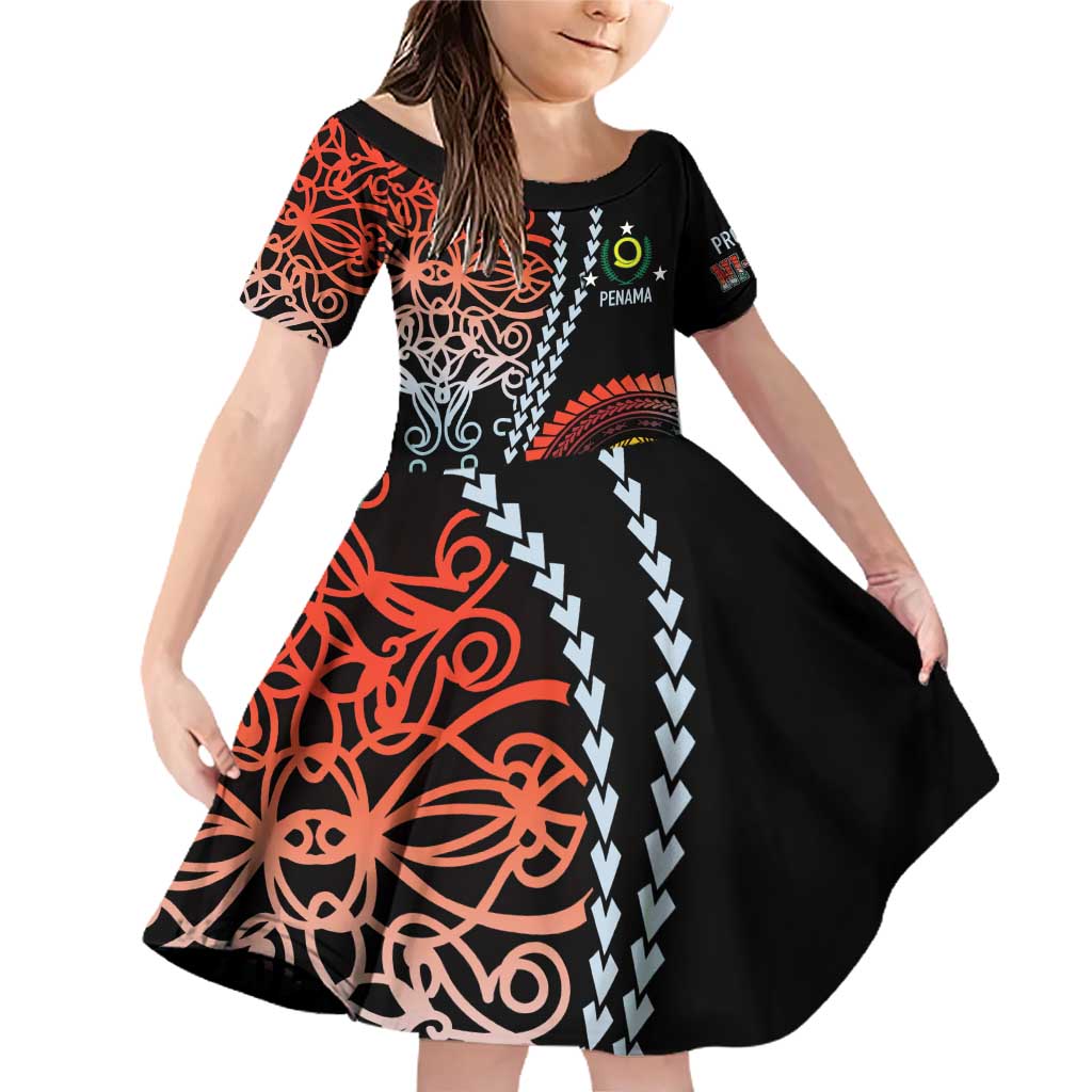 Proudly Ni-Van Sandroing Inspired Family Matching Off Shoulder Short Dress and Hawaiian Shirt Penama Classic Style