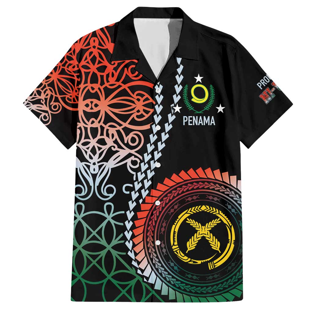 Proudly Ni-Van Sandroing Inspired Family Matching Short Sleeve Bodycon Dress and Hawaiian Shirt Penama Classic Style