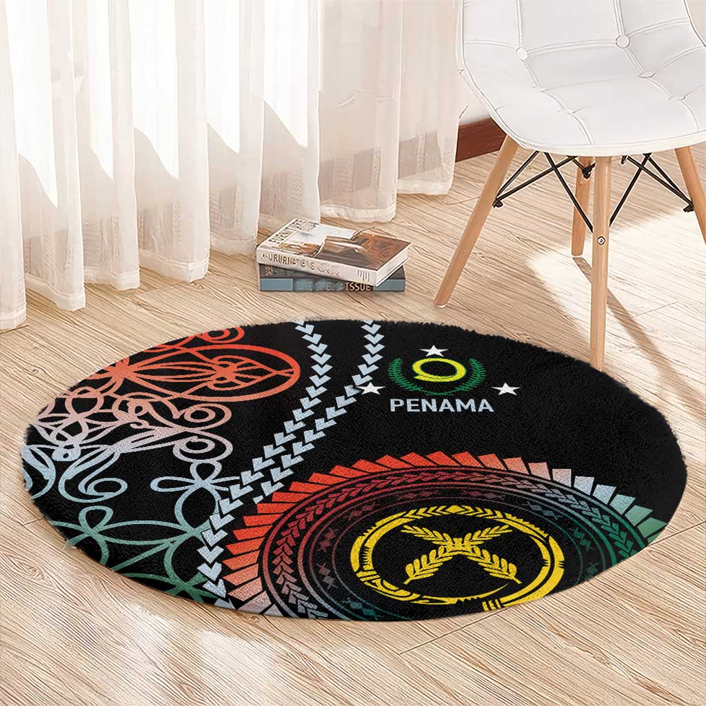 Proudly Ni-Van Sandroing Inspired Round Carpet Penama Classic Style