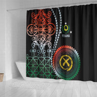 Proudly Ni-Van Sandroing Inspired Shower Curtain Penama Classic Style