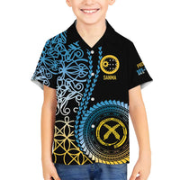 Proudly Ni-Van Sandroing Inspired Family Matching Long Sleeve Bodycon Dress and Hawaiian Shirt Sanma Classic Style