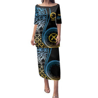 Proudly Ni-Van Sandroing Inspired Family Matching Puletasi and Hawaiian Shirt Sanma Classic Style