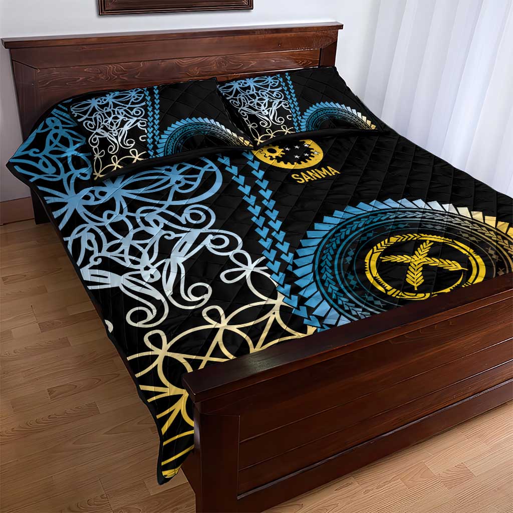 Proudly Ni-Van Sandroing Inspired Quilt Bed Set Sanma Classic Style