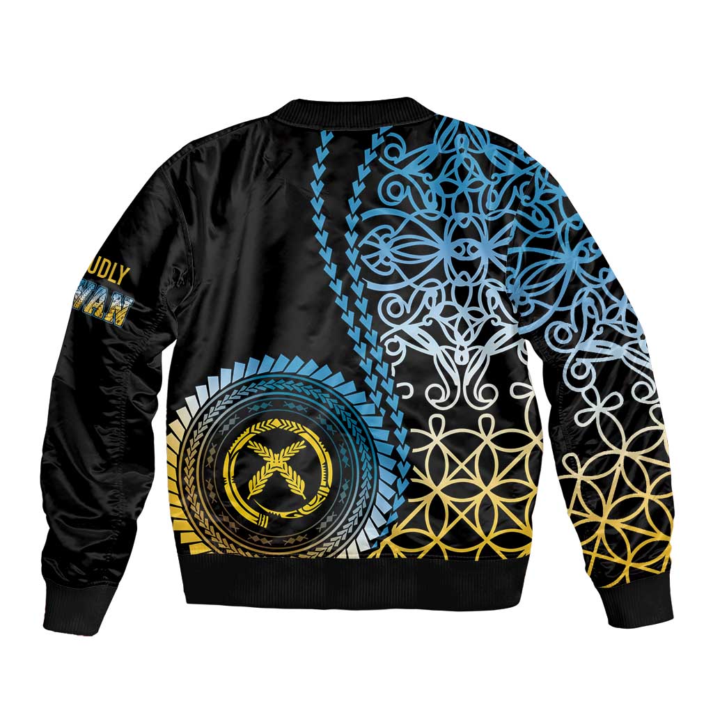 Proudly Ni-Van Sandroing Inspired Sleeve Zip Bomber Jacket Sanma Classic Style