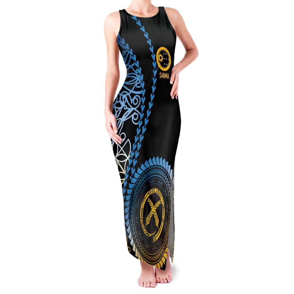 Proudly Ni-Van Sandroing Inspired Tank Maxi Dress Sanma Classic Style
