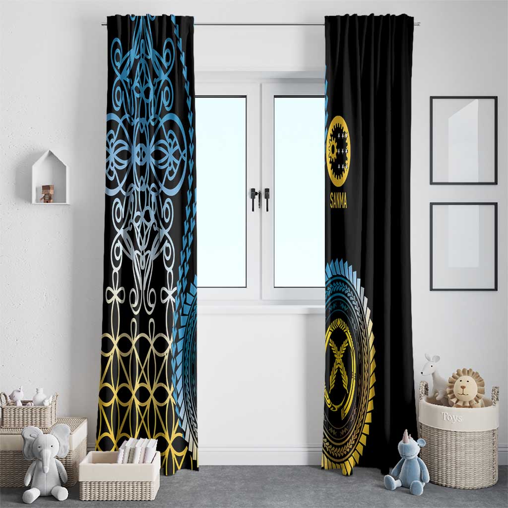 Proudly Ni-Van Sandroing Inspired Window Curtain Sanma Classic Style