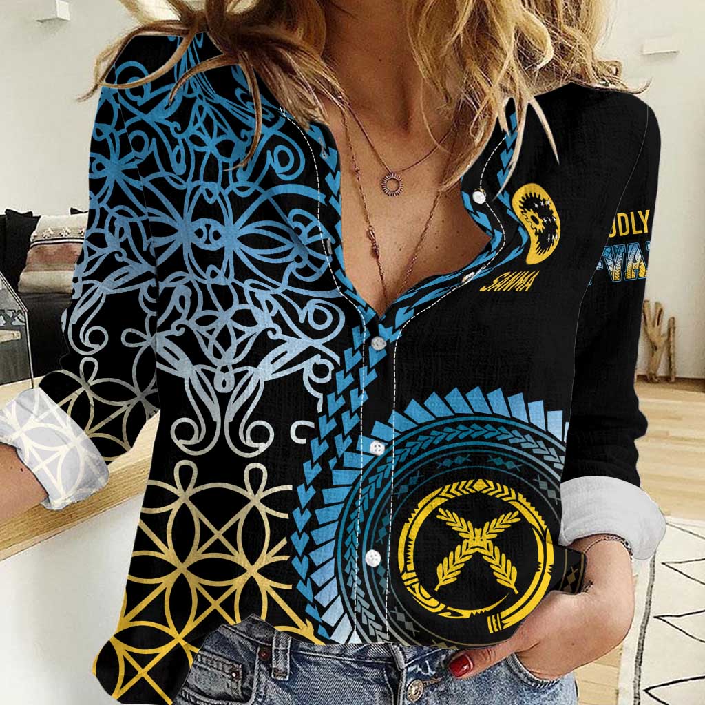 Proudly Ni-Van Sandroing Inspired Women Casual Shirt Sanma Classic Style