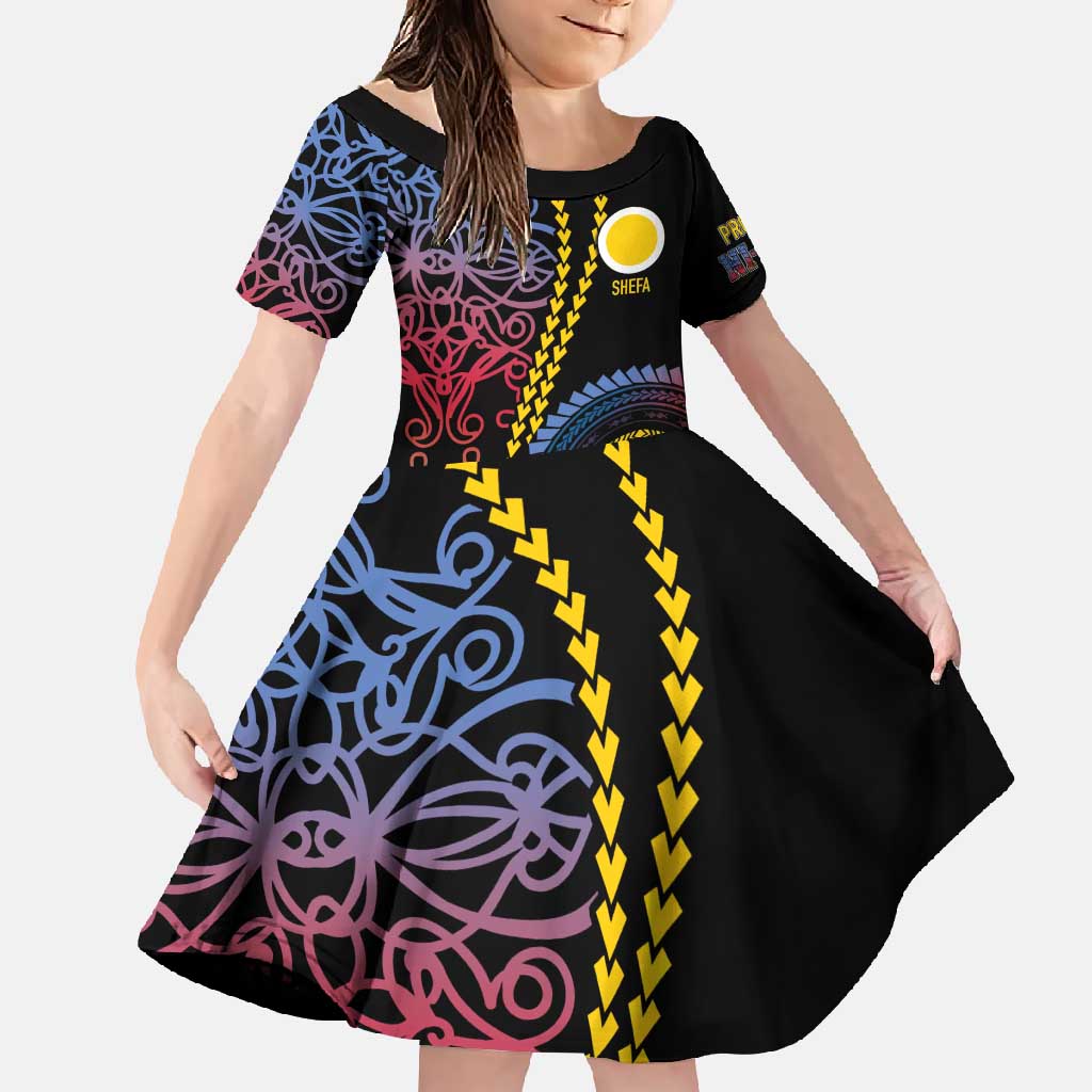 Proudly Ni-Van Sandroing Inspired Family Matching Mermaid Dress and Hawaiian Shirt Shefa Classic Style