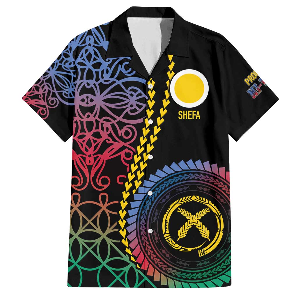 Proudly Ni-Van Sandroing Inspired Family Matching Puletasi and Hawaiian Shirt Shefa Classic Style