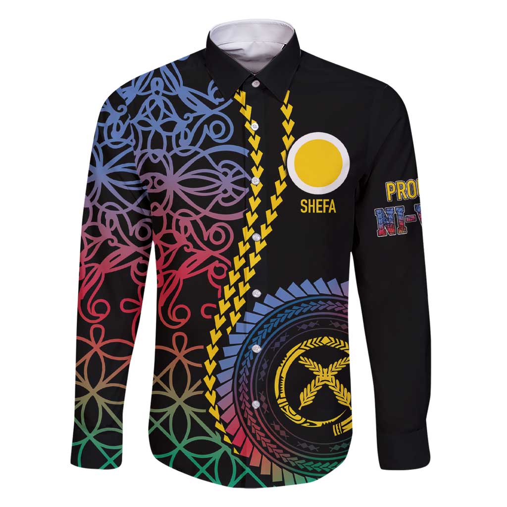 Proudly Ni-Van Sandroing Inspired Family Matching Short Sleeve Bodycon Dress and Hawaiian Shirt Shefa Classic Style