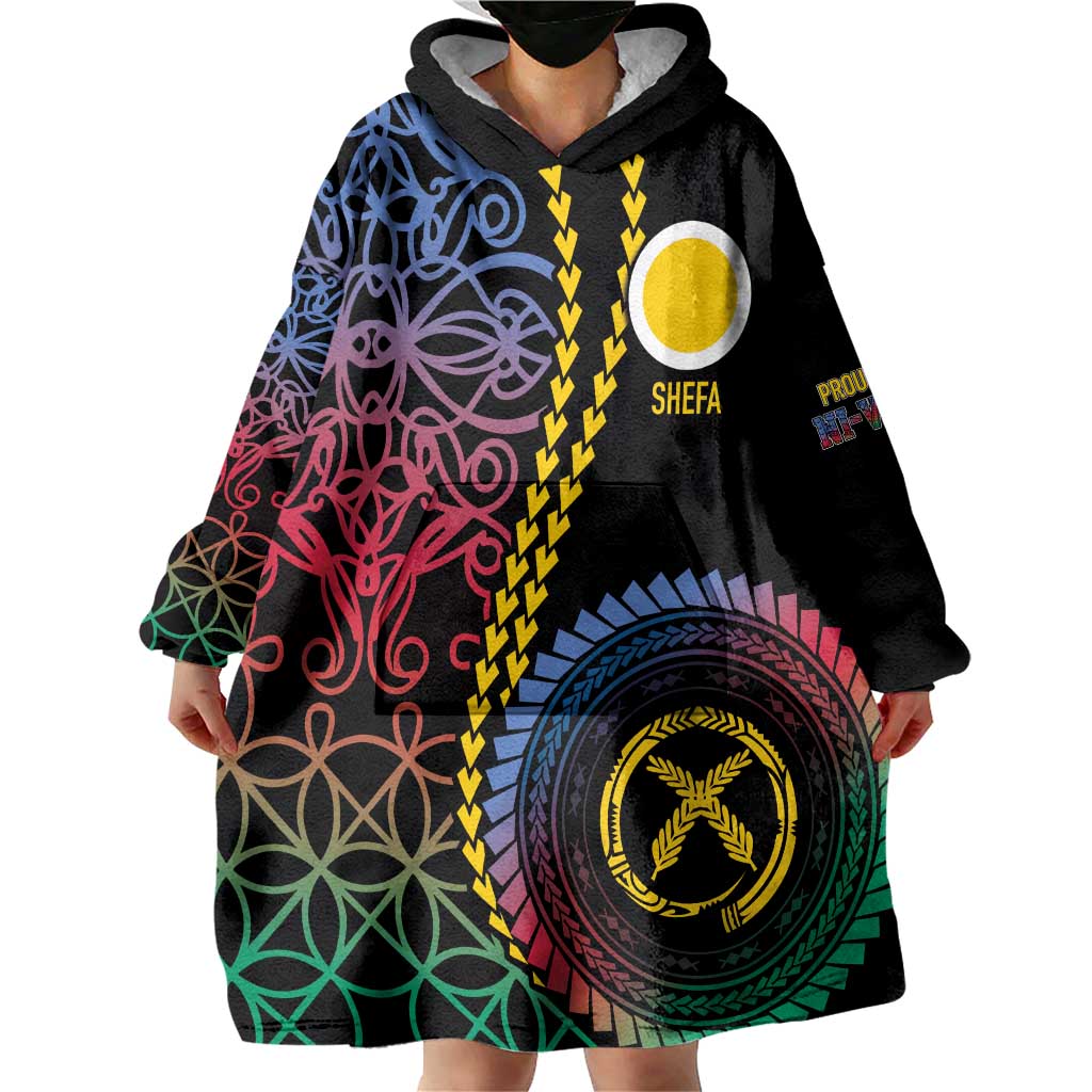Proudly Ni-Van Sandroing Inspired Wearable Blanket Hoodie Shefa Classic Style