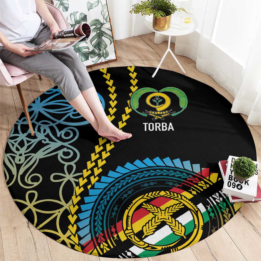 Proudly Ni-Van Sandroing Inspired Round Carpet Torba Classic Style