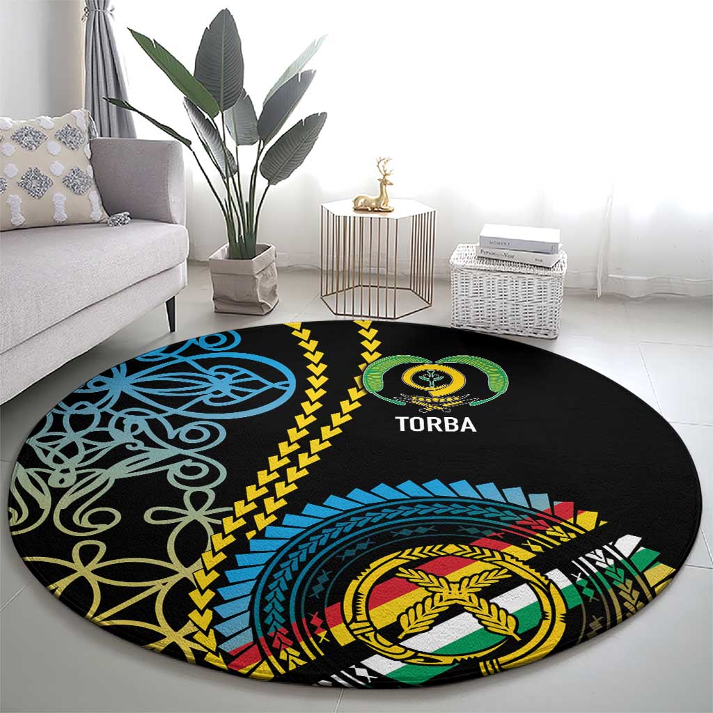 Proudly Ni-Van Sandroing Inspired Round Carpet Torba Classic Style