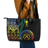 Proudly Ni-Van Sandroing Inspired Leather Tote Bag Tafea Classic Style