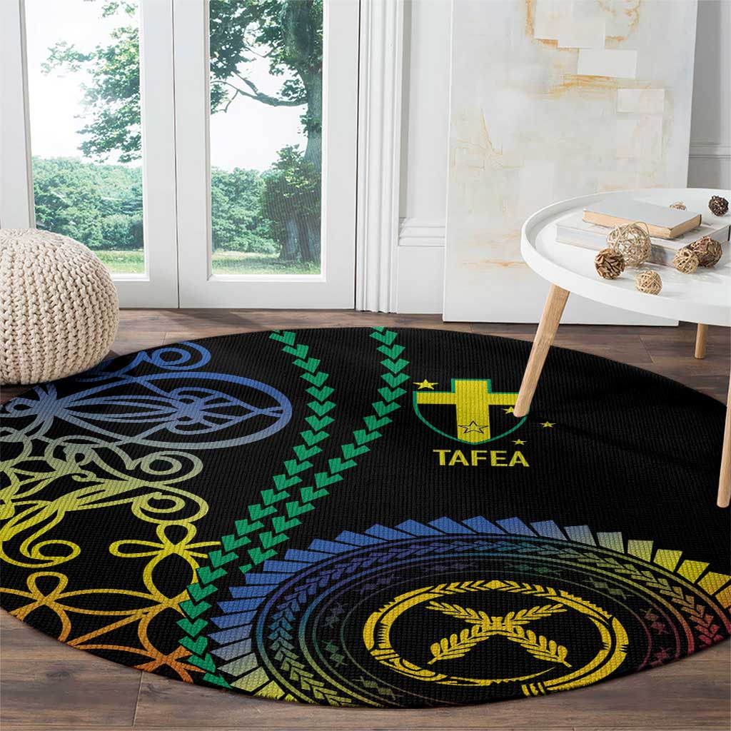 Proudly Ni-Van Sandroing Inspired Round Carpet Tafea Classic Style