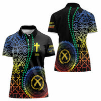 Proudly Ni-Van Sandroing Inspired Women Polo Shirt Tafea Classic Style