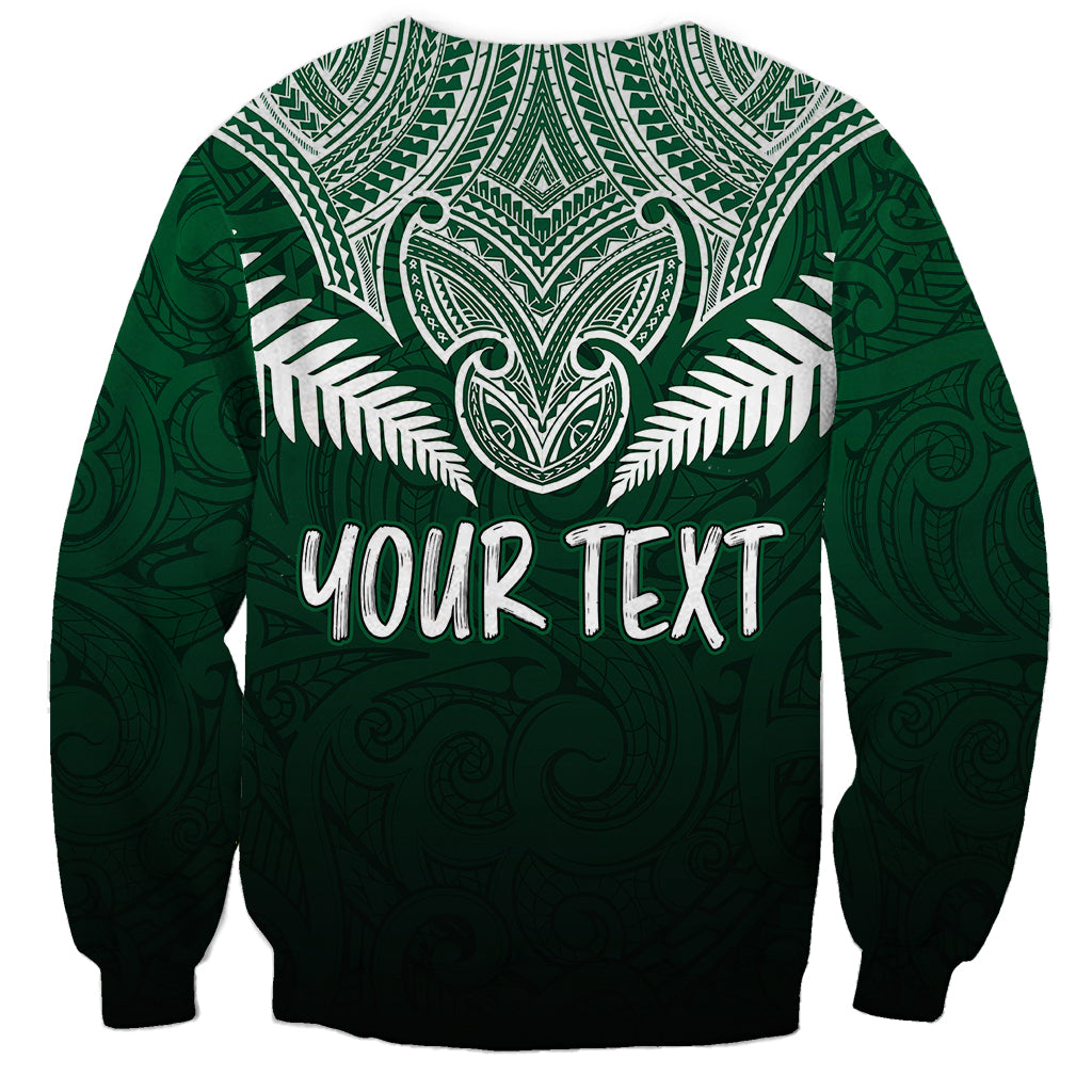 Personalised New Zealand Sweatshirt Hei Matau Mix Silver Fern Basic LT7 - Polynesian Pride