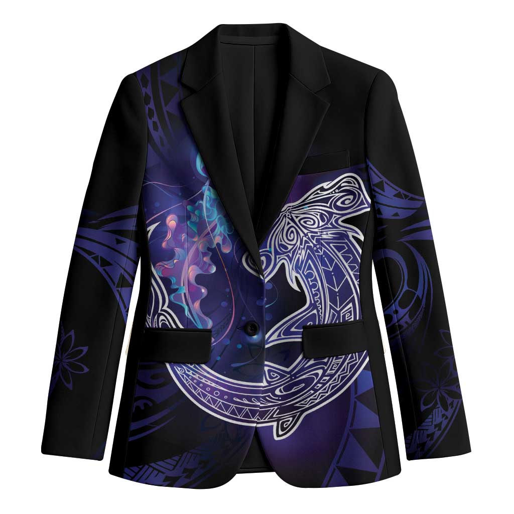 Polynesian Aumakua Blazer Jellyfish with Shark - Polynesian Pride
